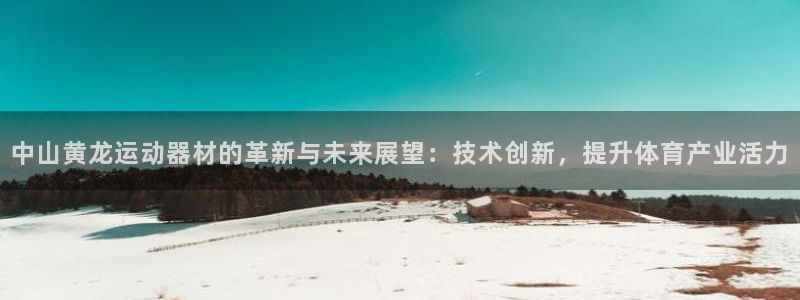 fb体育五金厂：中山黄龙运动器材的革新与未来展望：技