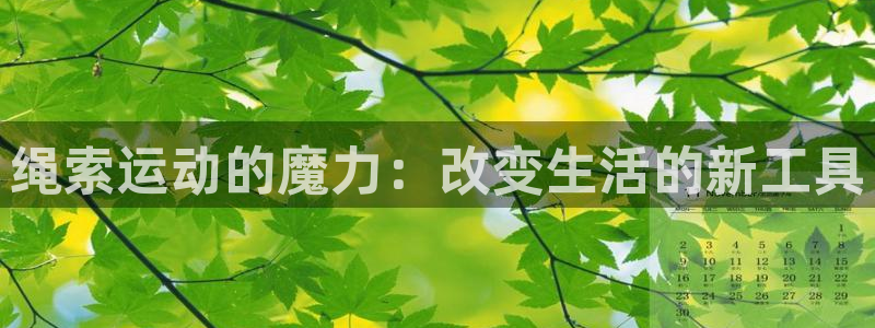 fb体育招商电话是多少号码：绳索运动的魔力：改变生活