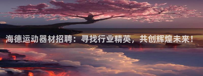 fb体育：海德运动器材招聘：寻找行业精英，共创辉煌未来！